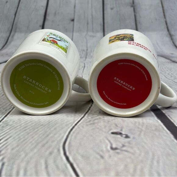 STARBUCK set of 2 ceramic mugs Regional Collection 2006 - Picture 7 of 10